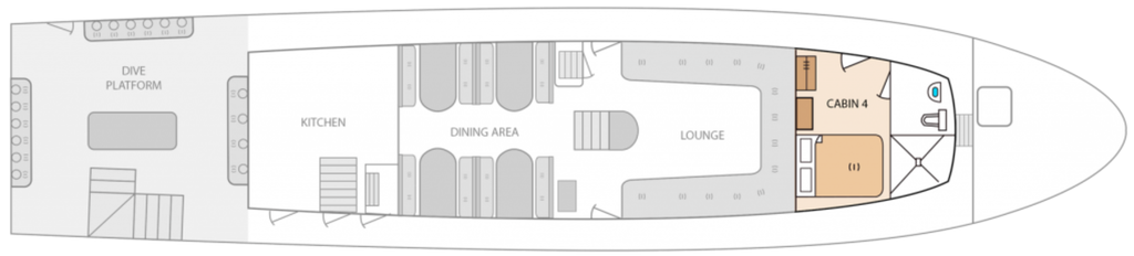 plan cabine bateau